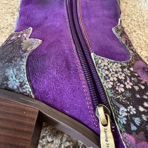 L'ARTISTE LADYLUCK WESTERN BOOTIES IN BOX. HARD TO FIND SZ 41 (US 10).Wore Once. - Picture 6 of 8